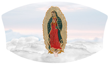 DNSWILL 110 WT Lady of Guadalupe Clouds White